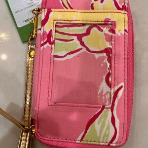Lilly Pulitzer carded ID wristlet. Brand new.